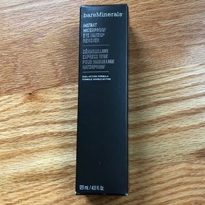 NIB bareminerals waterproof eye makeup remover